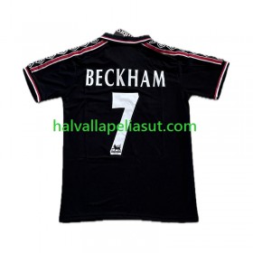 Jalkapallo Pelipaidat/Peliasut Manchester United Beckham 7 Retro Kolmaspaita 1998-1999 Lyhythihainen